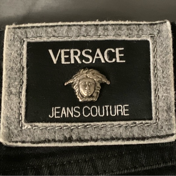 Versace Jeans Couture Black Denim Jeans - Picture 4 of 6